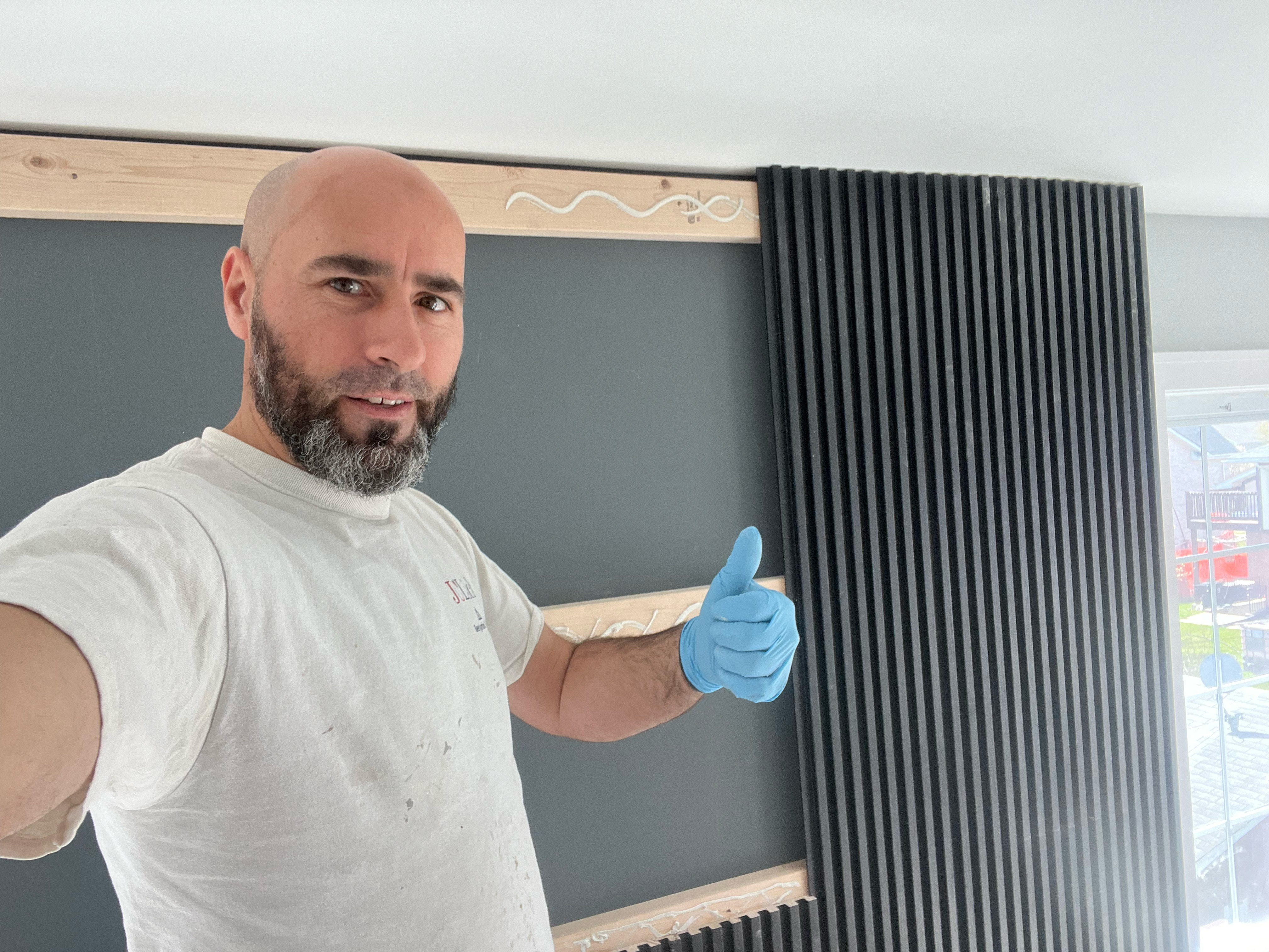 Voglim Demiri — Owner & Founder of Golo Construction LLC on site